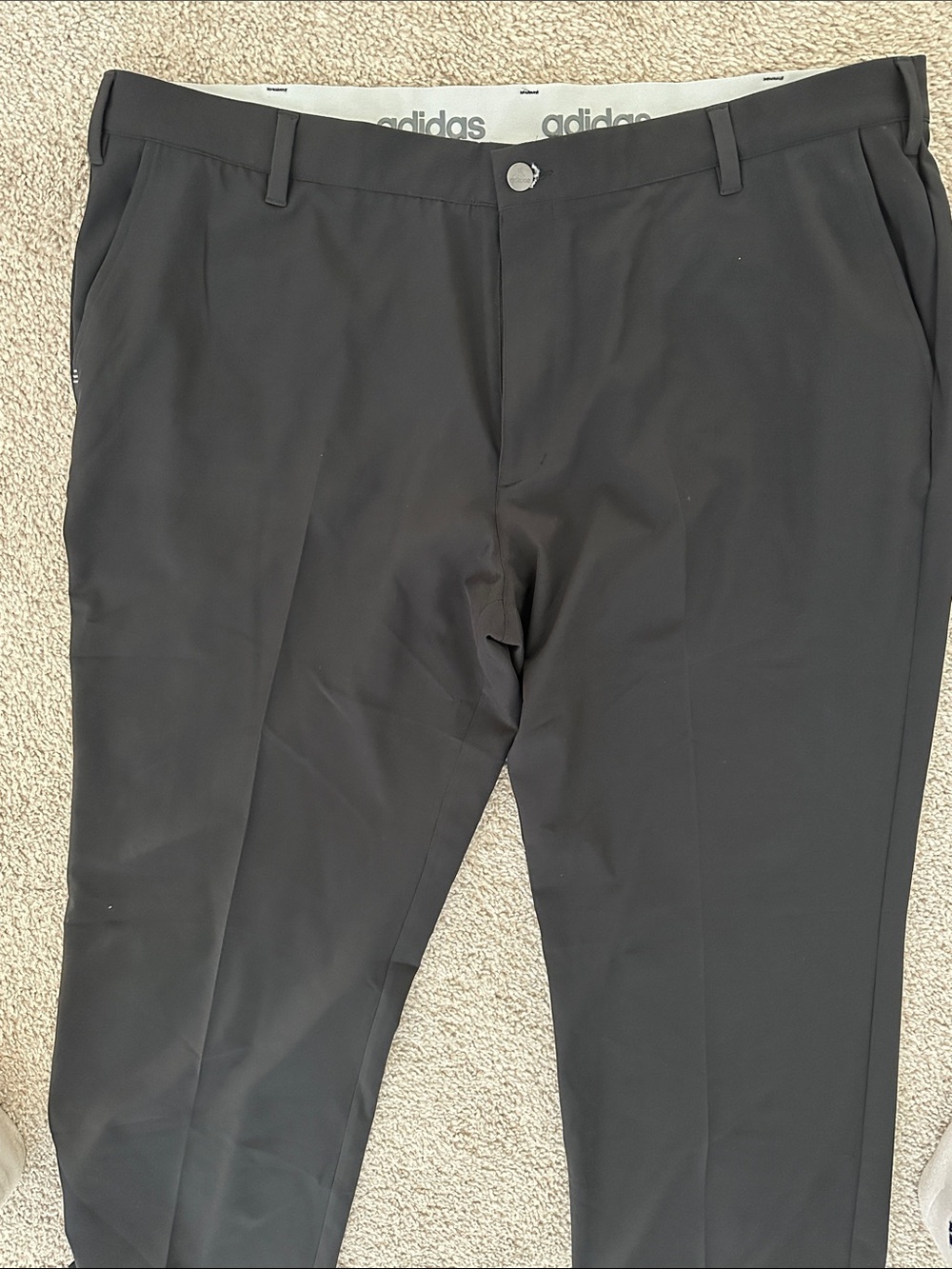 adidas Men's Black Golf / Dress Pants with Belt Loops - Never Worn